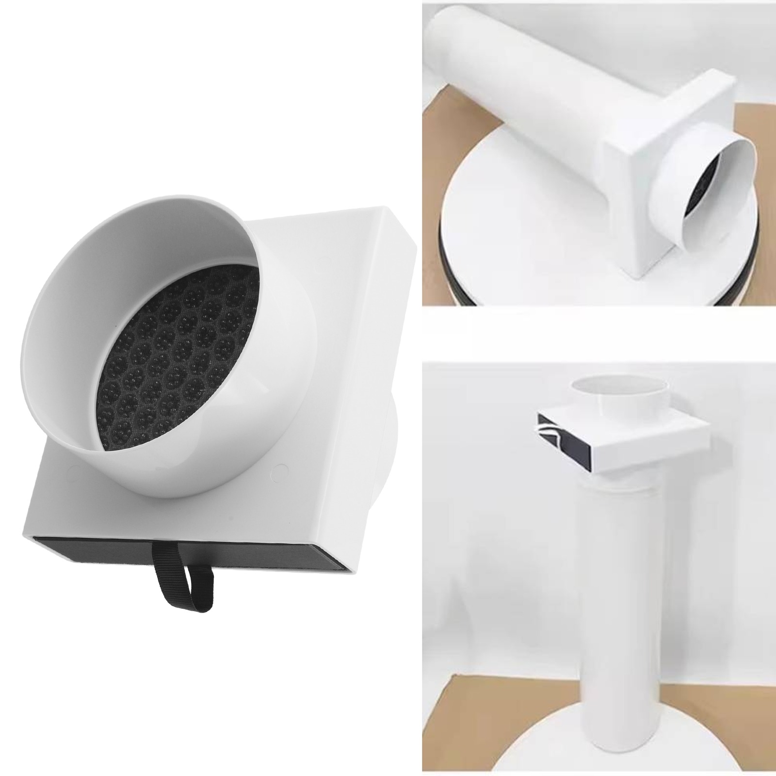 Home Improvement Stores - ダクトエアフィルター高効率HEPAダクトエアフィルターPVCおよびPEパイプ用ホームセンターツールアクセサリー在庫あり