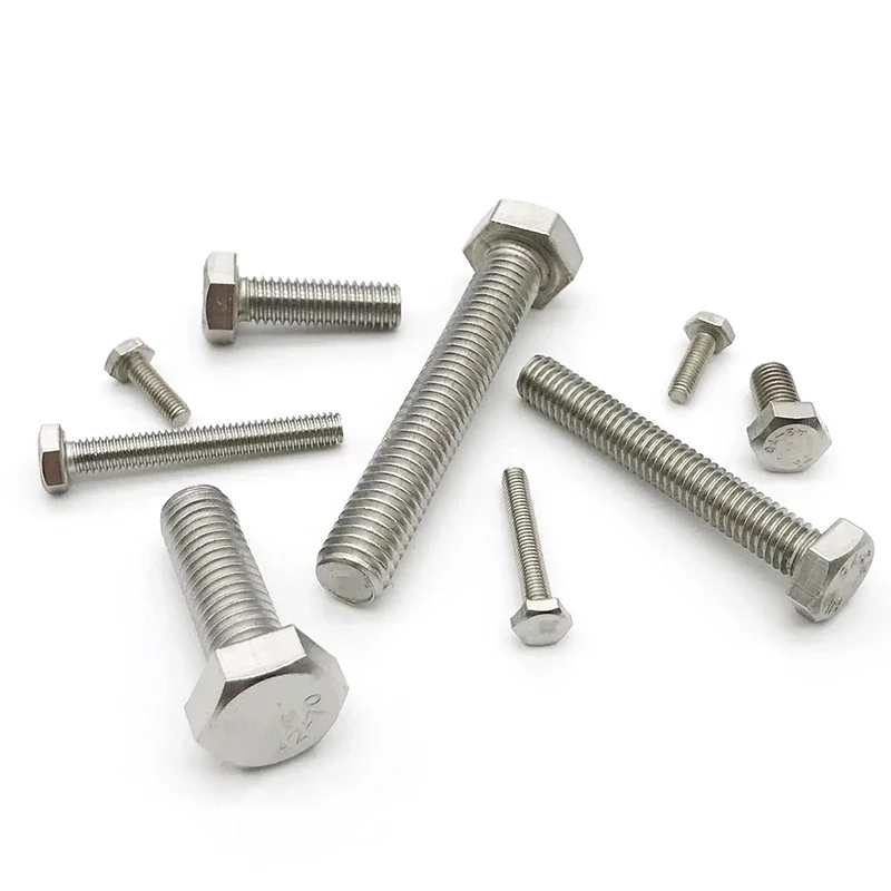 Deck Screw Stainless - 316ステンレス鋼マリングレード外径六角六角頭キャップボルトネジ4個M3 M4 M5 M6 M8 M10