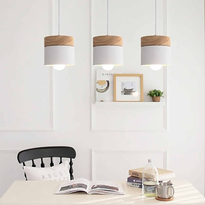 北欧シンプル LED E27 ペンダントライトモダンマカロン - Home Improvement Years のレビューと価格